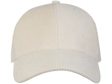 Hutton 6-панельная бейсболка из переработанного хлопка - Sandstone