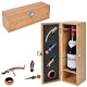 Футляр для бутылки с винными принадлежностями (4 предмета)   19104