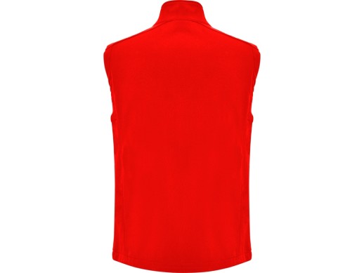 Жилет софтшелл Quebec, красный с нанесением логотипа с нанесением логотипа