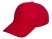 Бейсболка Florida 350 5-панельная, красный с нанесением логотипа с нанесением логотипа