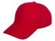 Бейсболка Florida 350 5-панельная, красный с нанесением логотипа с нанесением логотипа