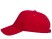 Бейсболка Florida 350 5-панельная, красный с нанесением логотипа с нанесением логотипа