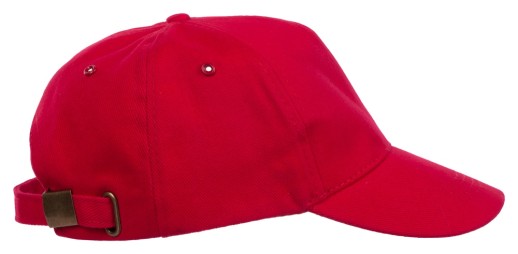 Бейсболка Florida 350 5-панельная, красный с нанесением логотипа с нанесением логотипа