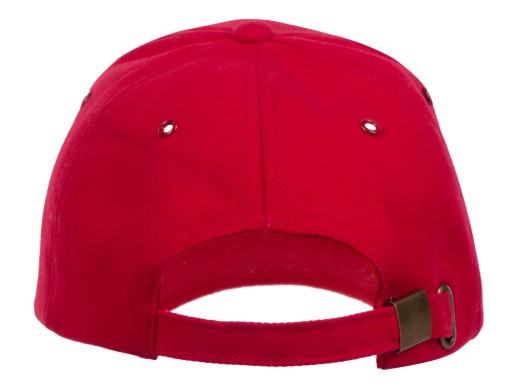 Бейсболка Florida 350 5-панельная, красный с нанесением логотипа с нанесением логотипа