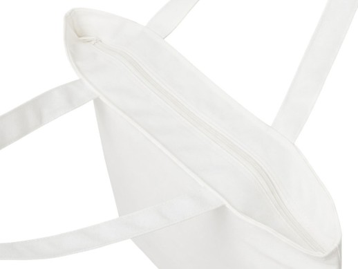 Сумка на молнии Purch, белый с нанесением логотипа с нанесением логотипа