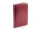 Ежедневник А5 полудатированный Boss, бордовый
