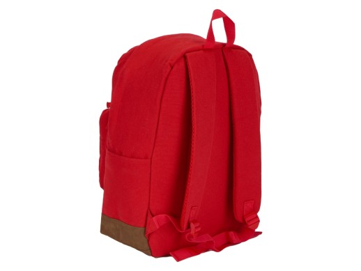 Рюкзак Shammy с эко-замшей для ноутбука 15, красный