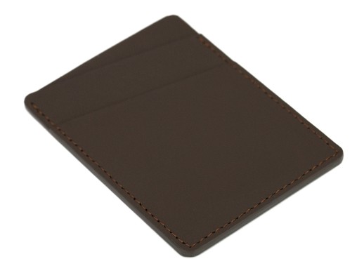 Картхолдер Охта, коричневый (без лого Long River) с нанесением логотипа с нанесением логотипа
