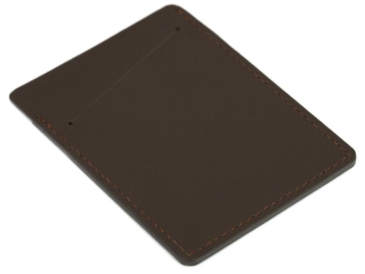 Картхолдер Охта, коричневый (без лого Long River) с нанесением логотипа с нанесением логотипа