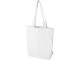 Florida эко-сумка плотностью 270 г/м² - Белый с нанесением логотипа с нанесением логотипа