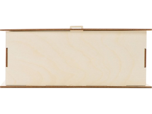 Набор бокалов для шампанского За Россию Chinelli в деревянной коробке