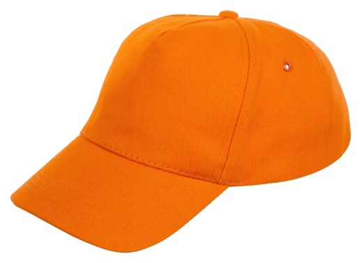 Бейсболка Florida 350 5-панельная, оранжевый с нанесением логотипа с нанесением логотипа