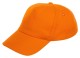 Бейсболка Florida 350 5-панельная, оранжевый с нанесением логотипа с нанесением логотипа