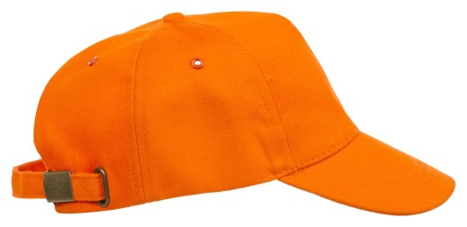 Бейсболка Florida 350 5-панельная, оранжевый с нанесением логотипа с нанесением логотипа