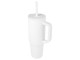 Brady термостакан с силиконовой трубочкой, 900 мл, сертифицированный согласно RCS- Белый
