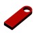 USB 2.0-флешка на 32 Гб с мини чипом и круглым отверстием, красный