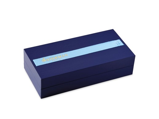 Перьевая ручка Waterman Hemisphere, цвет: MattBlack, перо: F с нанесением логотипа с нанесением логотипа