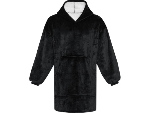 Denali толстовка с капюшоном GRS - сплошной черный с нанесением логотипа с нанесением логотипа