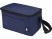 Tundra сумка-холодильник на 6 банок из переработанного РЕТ-пластика - Heather navy с нанесением логотипа с нанесением логотипа