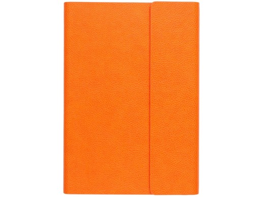 Ежедневник недатированный с магнитным клапаном А5 Venezia, оранжевый