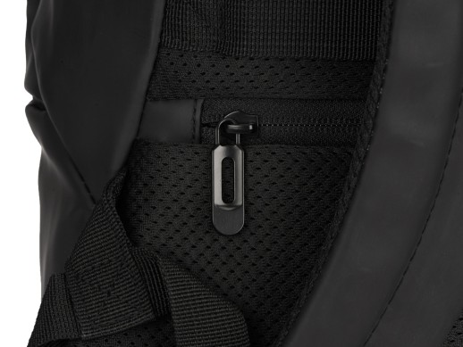 Рюкзак Glam для ноутбука 15'' из мягкой экокожи, черный