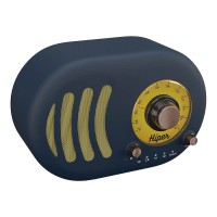 Колонка беспроводная RETRO S, цвет т.синий -  36717/24