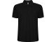 Рубашка поло Pegaso мужская, черный с нанесением логотипа с нанесением логотипа