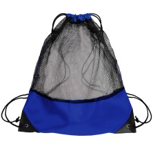 Рюкзак мешок с укреплёнными уголками Mesh, синий, 35*41 см, полиэстер 210D   16811/24