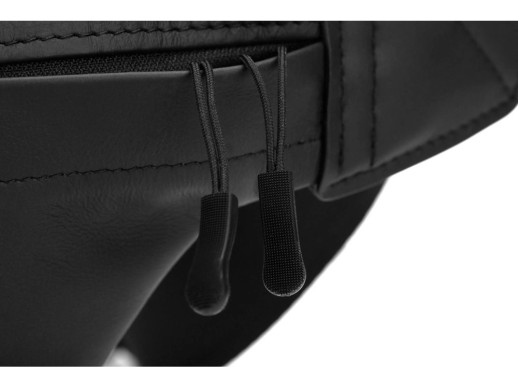 Поясная сумка Эсла, черный с нанесением логотипа с нанесением логотипа