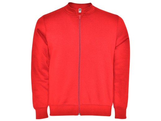 Толстовка на молнии Elbrus, красный с нанесением логотипа с нанесением логотипа