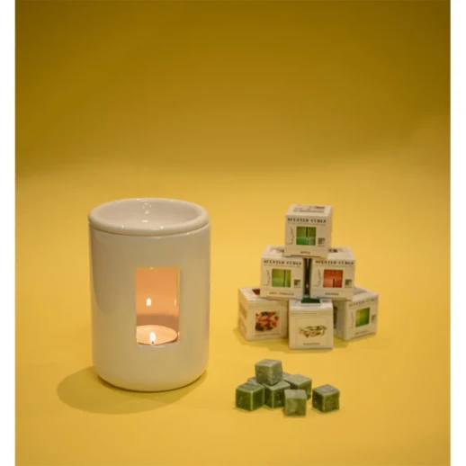 Аромалампа SCENT, белый, 12,5х8,5см, керамика   32600/01