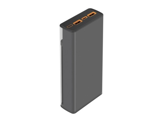 Внешний аккумулятор Rombica NEO Steam Max Gray с нанесением логотипа с нанесением логотипа