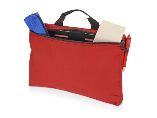Сумка Lando, красный с нанесением логотипа с нанесением логотипа