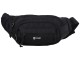 Сумка на пояс TORBER, чёрный, полиэстер с нанесением логотипа с нанесением логотипа