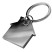 Брелок TONER HAUS; 4,1 x 3,7 x 0,5 см; серый, металл/пластик , 50134/29
