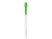 Ручка шариковая Какаду, белый/зеленое яблоко (Р)