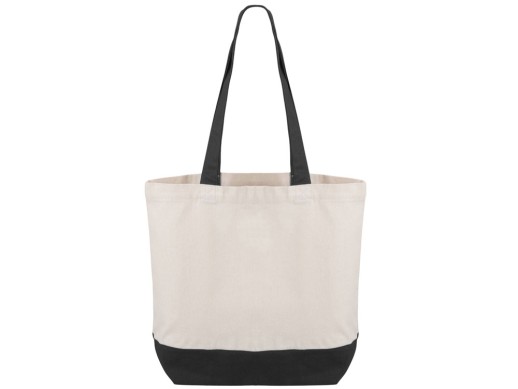 Сумка для шоппинга Cotton из переработанного хлопка 280 г, черный