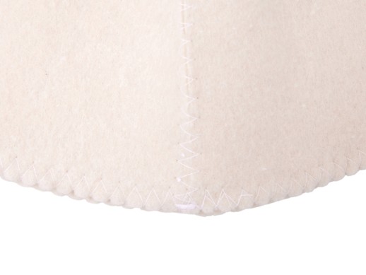 Шапка для бани и сауны Healing, белая