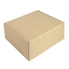 Коробка подарочная Big BOX, размер: 24 x 21 x 11 см картон МГК бур., самосборная   21024