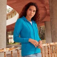 Толстовка женская без начеса LADIES LIGHTWEIGHT HOODED SWEAT 240 -  621500.51