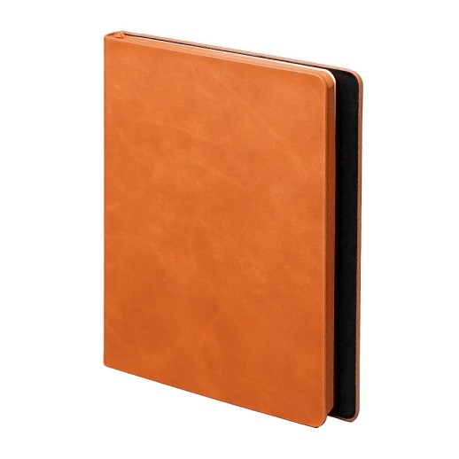 Ежедневник недатированный Solas, формат А5, с магнитом, оранжевый, кремовый блок в линейку 24744/05