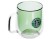 Цветная кружка Ubud с двойными стенками, зеленый (тампопечать)