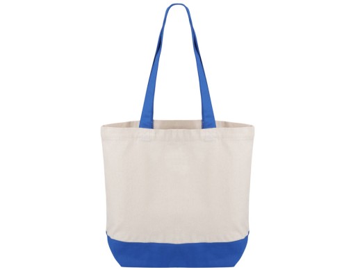 Сумка для шоппинга Cotton из переработанного хлопка 280 г, синий