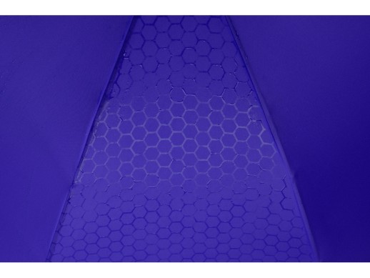 Зонт-трость полуавтомат Wetty с проявляющимся рисунком, синий с нанесением логотипа с нанесением логотипа