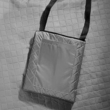 Плед для пикника Rest; серый; 115 х 140 см; двухсторонний материал флис 150 гр/м2+оксфорд 210 T   2407/29