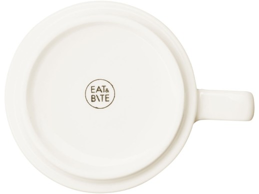 Набор чашка с бамбуковым блюдцем Sheffield, белый