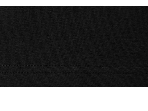 Футболка HD Fit короткий рукав с эластаном, мужская, чёрный с нанесением логотипа с нанесением логотипа