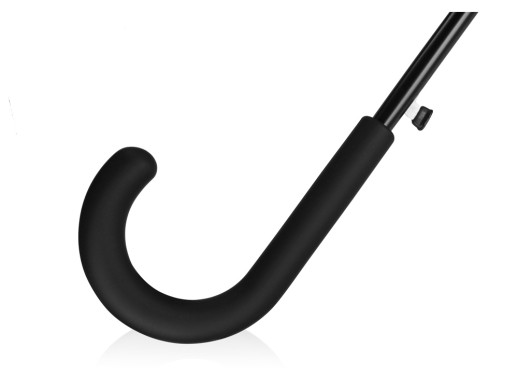 Зонт-трость полуавтомат Wetty с проявляющимся рисунком, красный с нанесением логотипа с нанесением логотипа