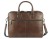 Сумка Mano Don Valentino, натуральная кожа в коричневом цвете, 41,5 х 31 х 10 см