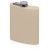 Фляжка 240 мл Remarque soft touch, 304 сталь, бежевый